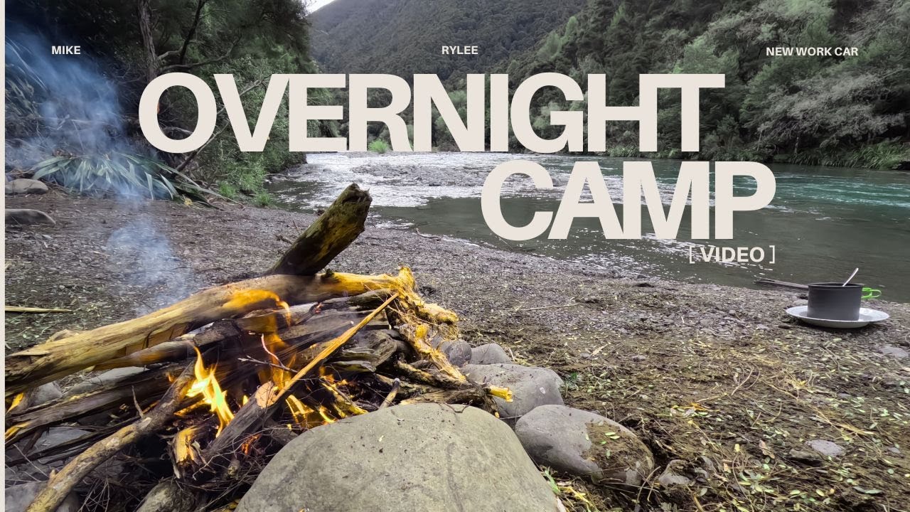 Overnight camp at Kuripapango campsite