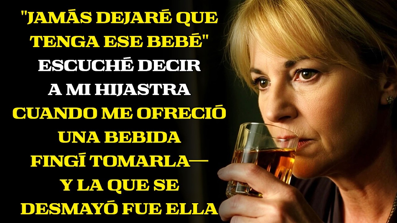 “No tendrás al bebé”, dijo—bebí su vaso, pero…
