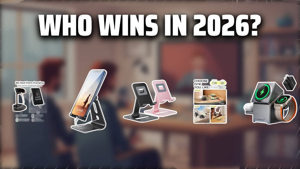 The Top 5 Best iPhone Stand in 2026 - Must Watch Before Buying!