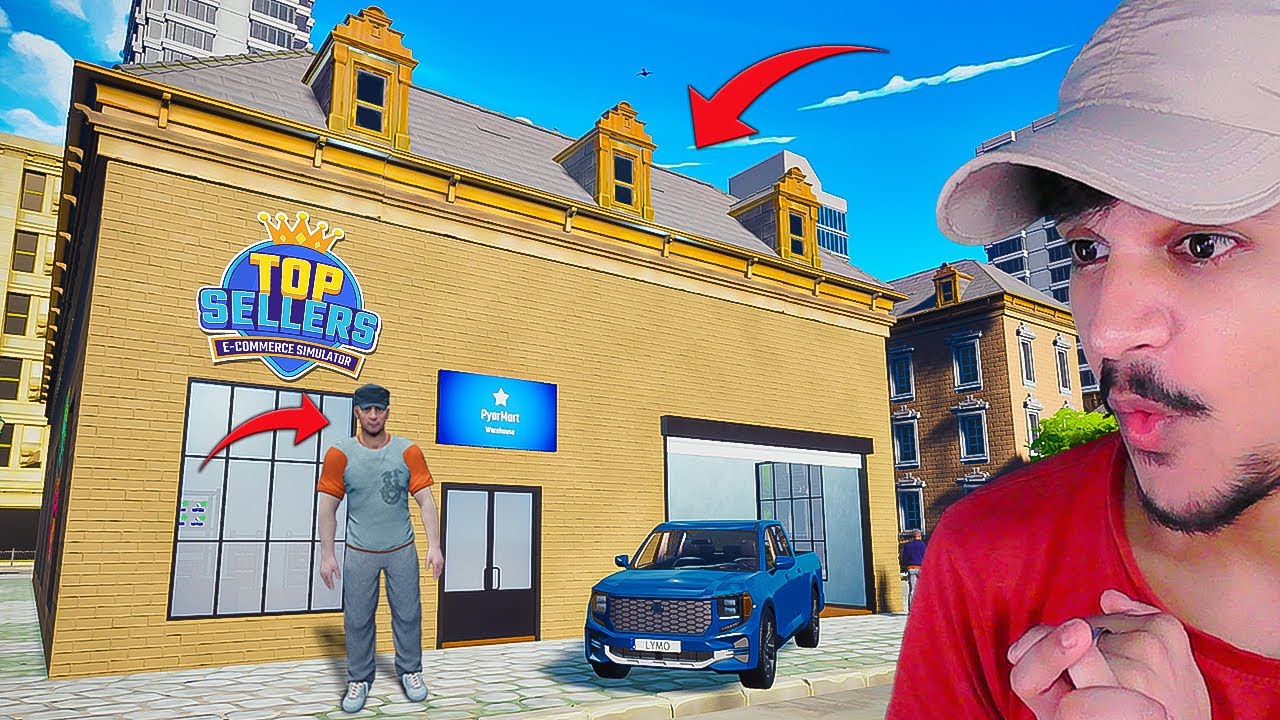 *UPDATE*NEW MAP + HIRED WAREHOUSE WORKER! | Top Sellers - Ecommerce Simulator Part 2