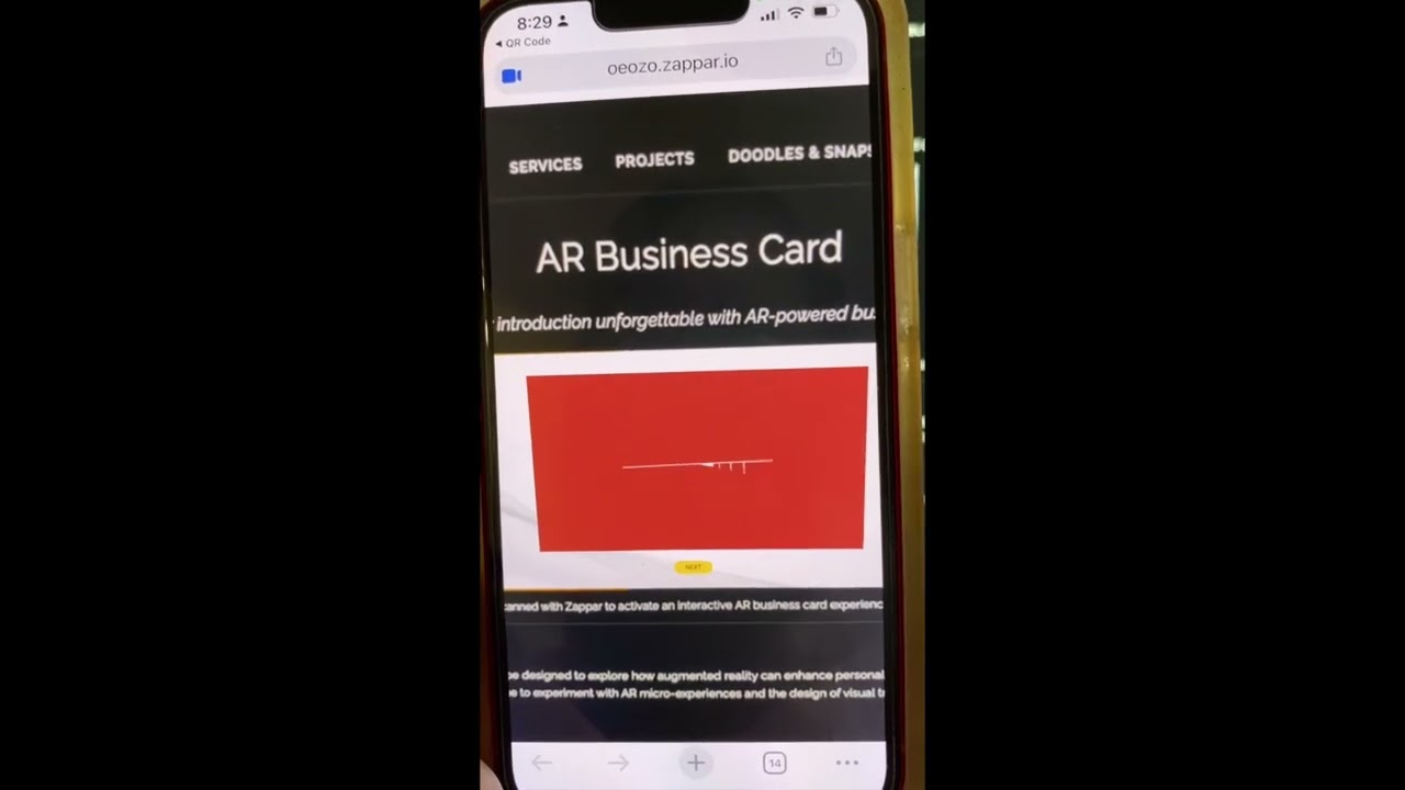 AR Business Card