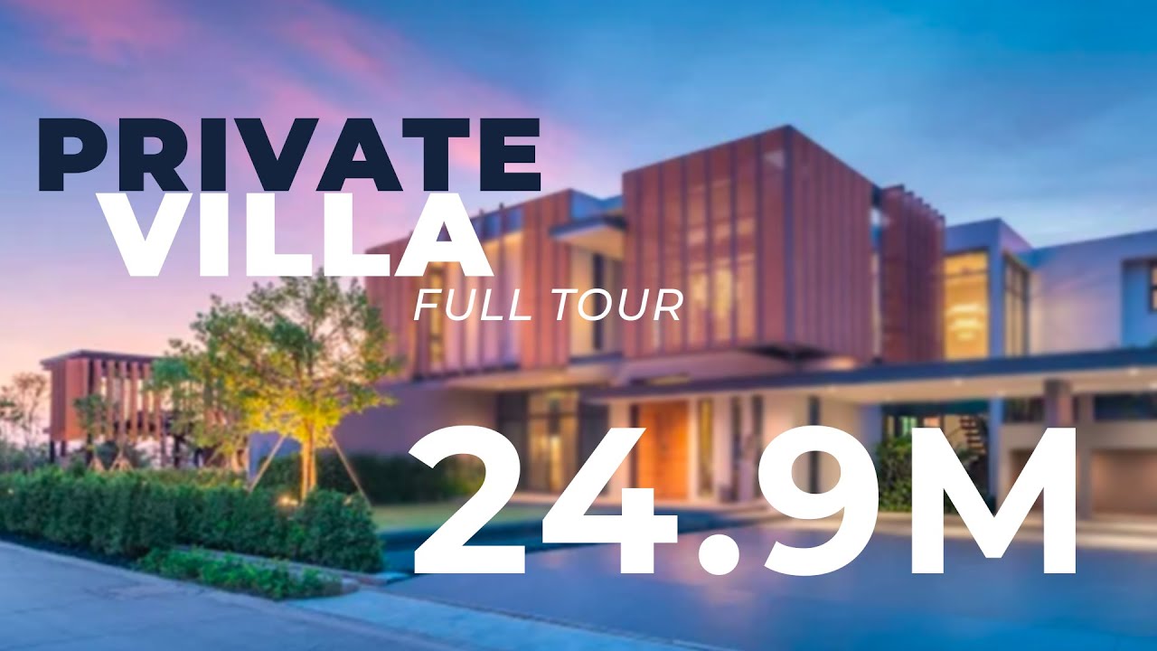 Pattaya Luxury Pool Villa $750k | Absolutely Private Villas Tour