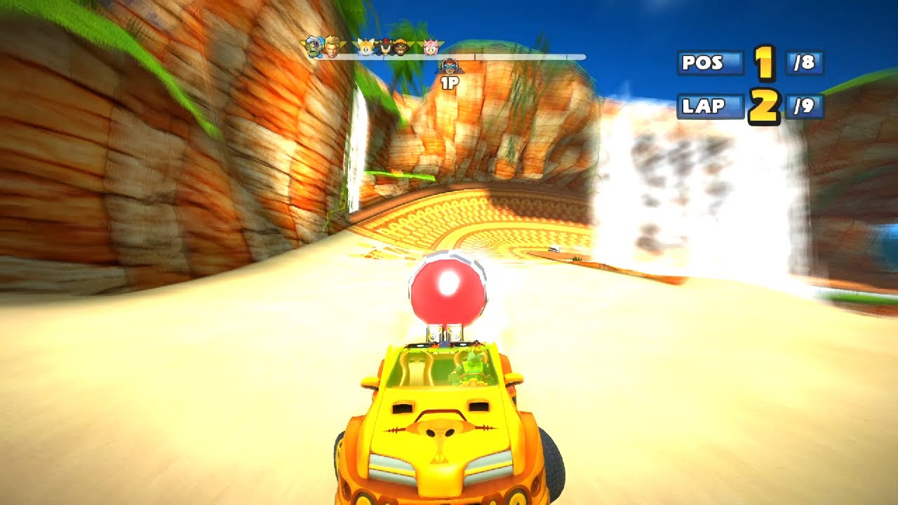BEAT Whale Lagoon 9 Laps Expert (Request) Sonic & Sega All-Stars Racing