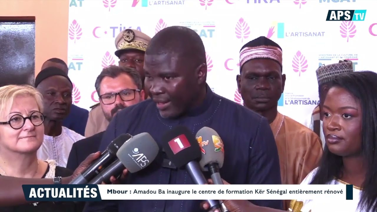 Fr : Mbour : Amadou Ba inaugure le centre de formation Kër Sénégal entièrement rénové