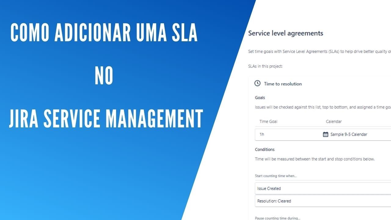 Como adicionar uma SLA no Jira Service Management