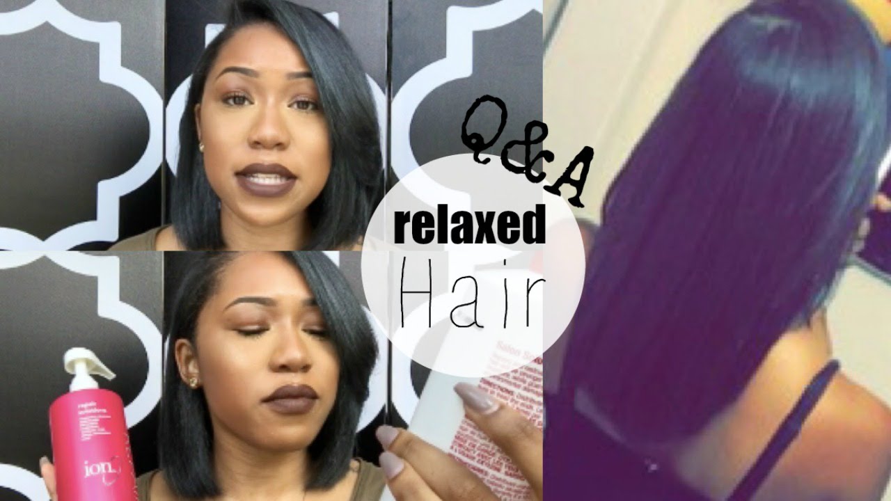 Hair Q&A: Bob Haircut, Regrets? Texlaxed or Relaxed? Staple Hair Products | ESSNTL