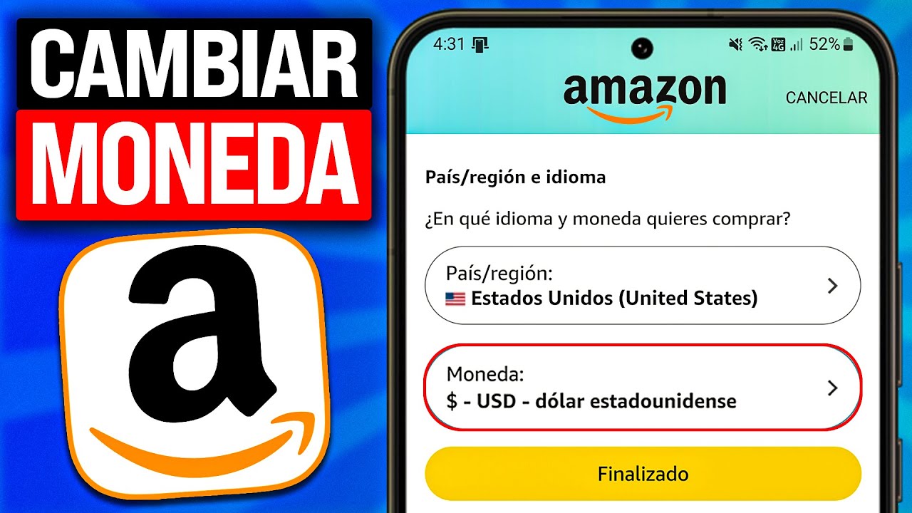 C&oacute;mo CAMBIAR la MONEDA en AMAZON (2026) Ver Precios en mi Moneda Local✅