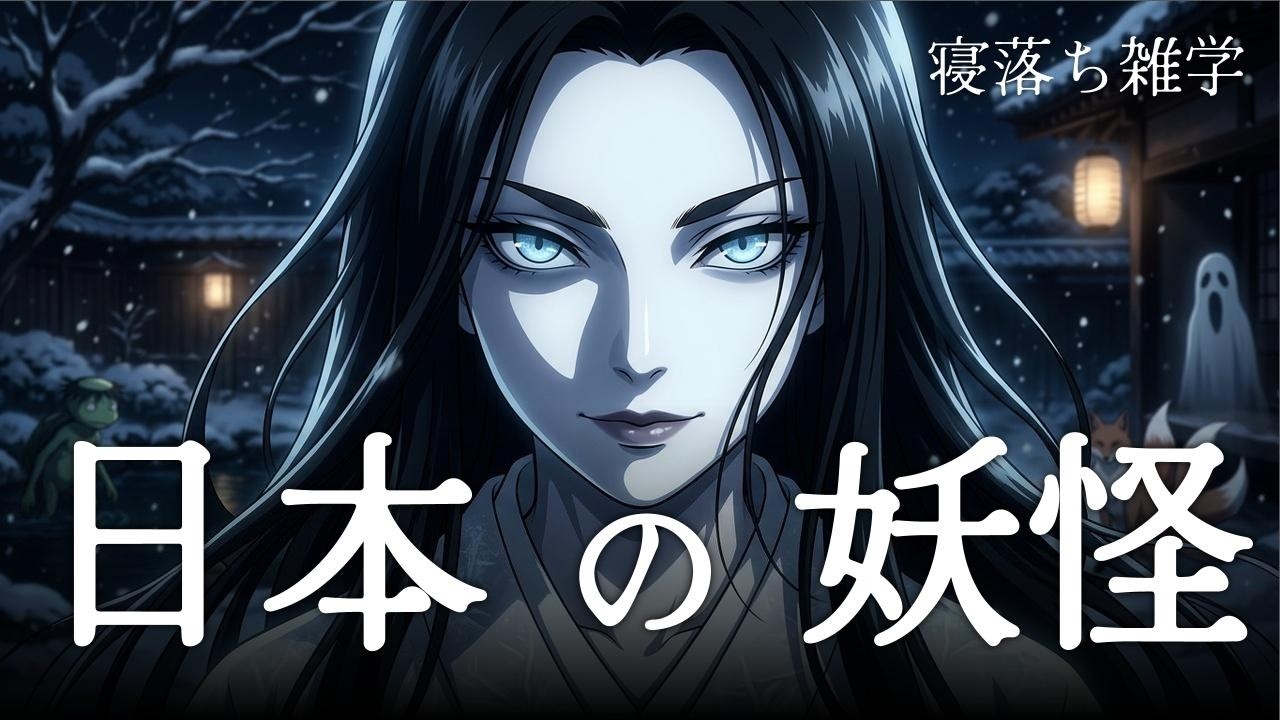 日本の怪異譚 ~ 河童・雪女・座敷わらし…語り継がれてきた不思議の話【寝落ちナレーション】
