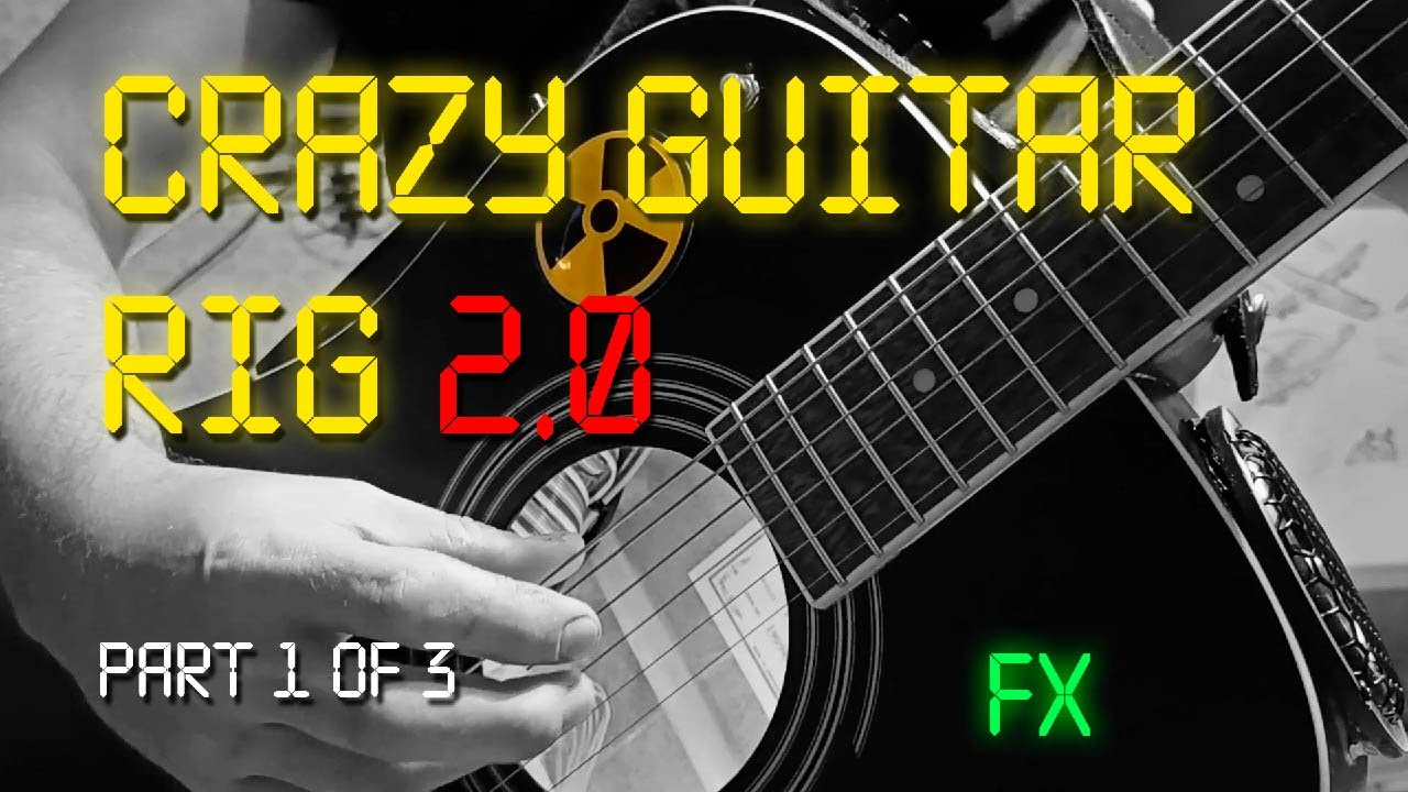 Building Crazy Guitar Rig 2.0 (part 1 of 3) | DIY Гитара | Built-in FX - AMP - SPEAKERS