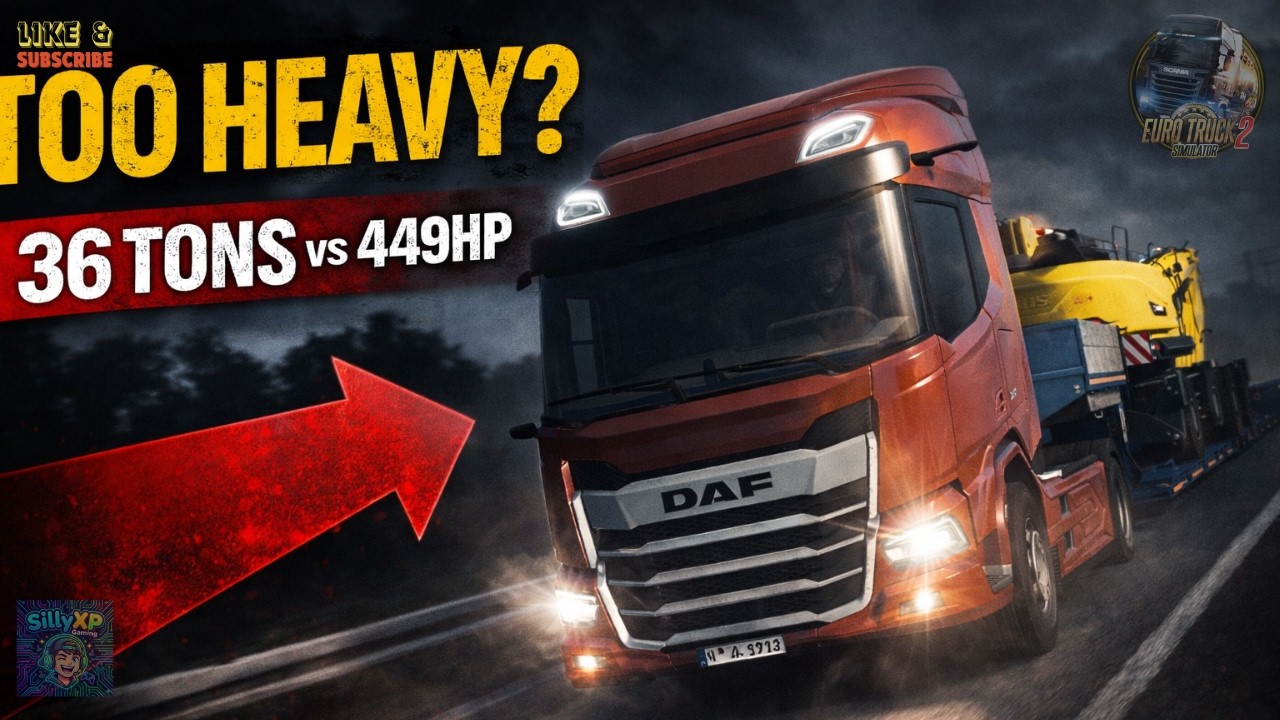 Efficiency vs. Weight! ⚡️ DAF XD MX-11 | Nuremberg ➡️ Southampton