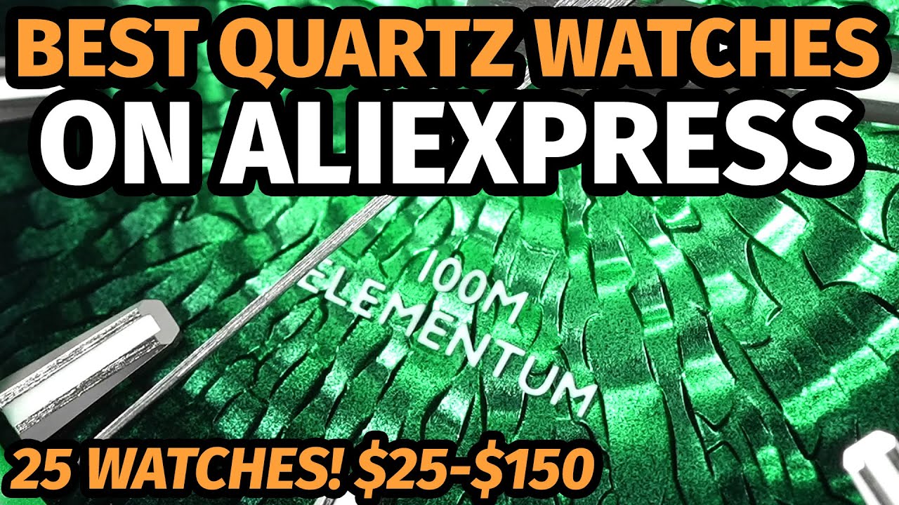 BEST QUARTZ WATCHES UNDER $150 on AliExpress! 11.11 Sale Deals