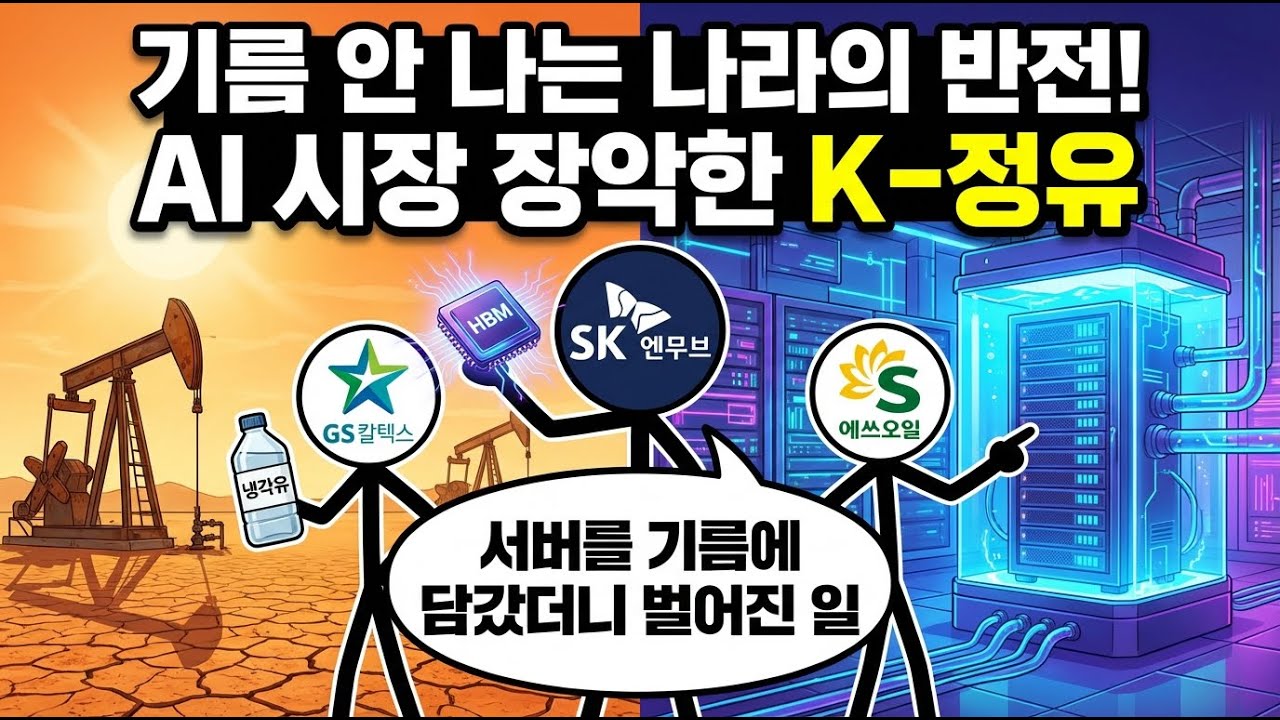 엔비디아가 한국 정유사를 선택한 이유, AI 시대의 운명을 가를 액침냉각 기술