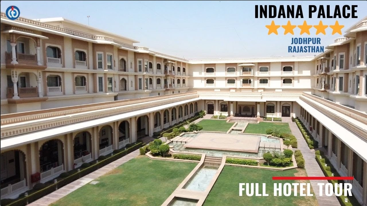 Полный тур по 5-звездочному отелю Indana Palace Jodhpur Rajasthan
