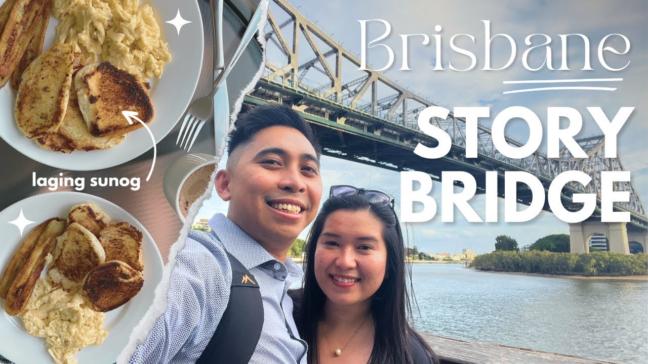 TRABAHO SA AUSTRALIA (walking to brisbane story bridge)