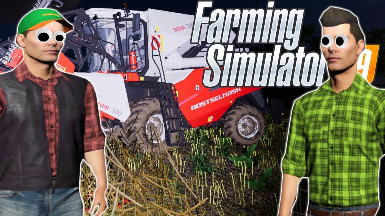 Two IDIOTS try and start a FARM in Farming Simulator 19! (Farming Simulator 19 Multiplayer Gameplay)