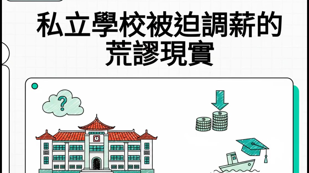 私立學校被迫調薪的荒謬現實