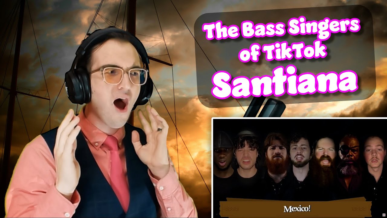 They Could RATTLE THE SEAS!! | Santiana | Bass Singers of TikTok Reaction/Analysis