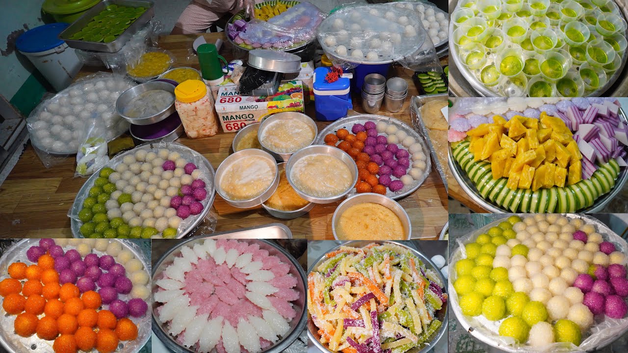 Sạp bánh hơn 20 món nhà làm nói không ai tin cho đến khi về tận nhà mới thấy quá khủng
