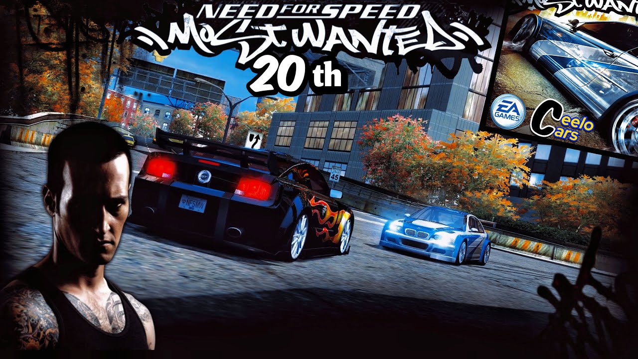 COMEMORAÇÃO DE 20ANOS DE NEED FOR SPEED MOST WANTED