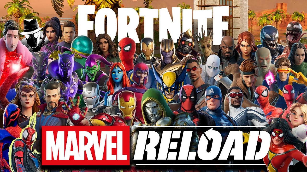 Fortnite Marvel Reload Duos | 40 Player Custom Match