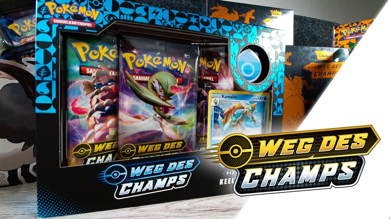 Das Keelton Pin POKÉMON Booster Opening | Weg des Champs