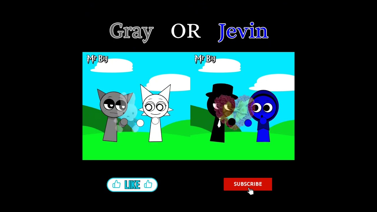 Gray x Jevin  | incredibox sprunki #edit #shorts #fyp #sprunki#sprunkiincredibox