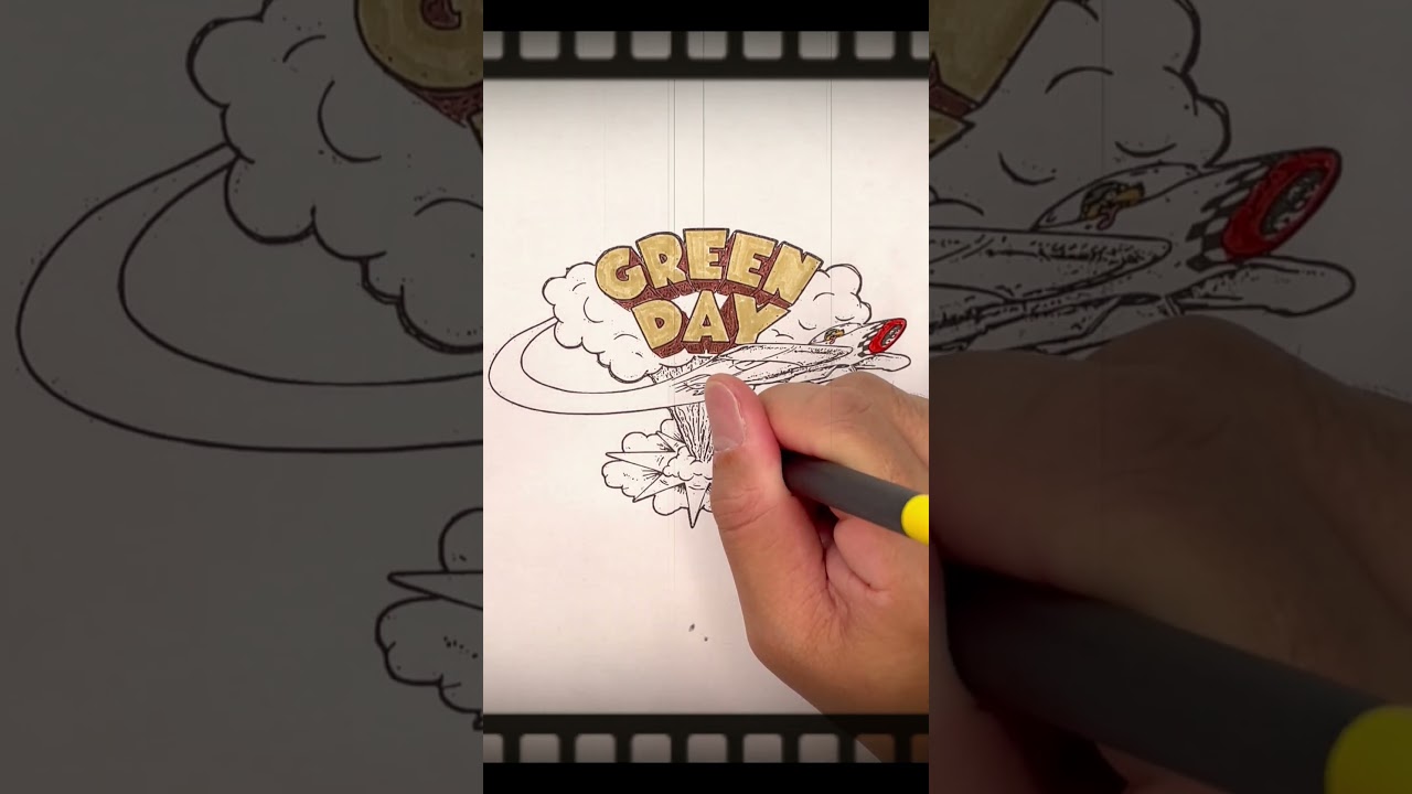 Green Day - Basket case [Coloring book]