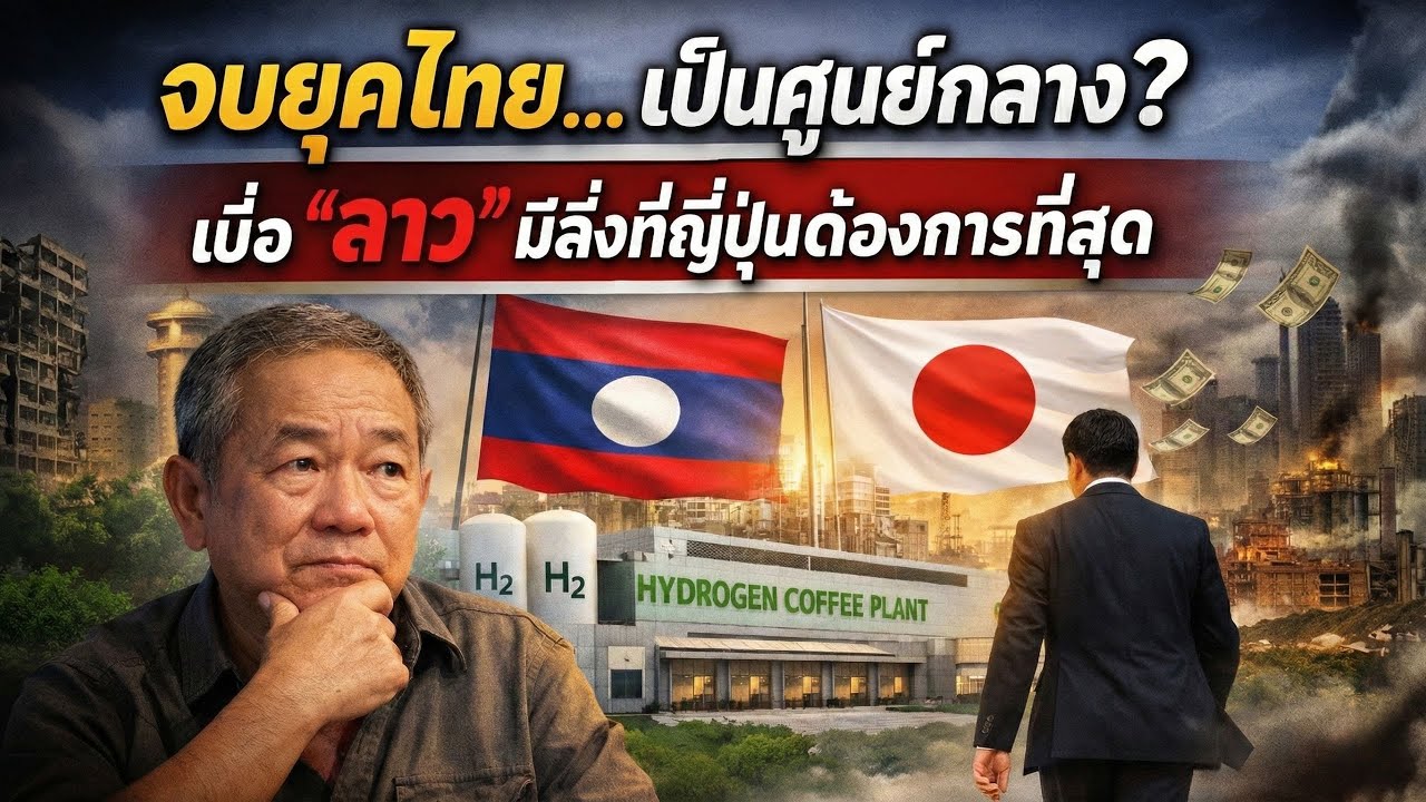 ญี่ปุ่นทิ้งไทย? ทำไม TSB เลือก "ลาว" สร้างโรงงานกาแฟไฮโดรเจนแห่งแรกของโลก!