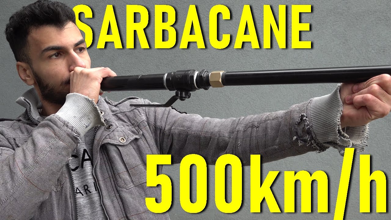 Fabriquer une sarbacane SURPUISSANTE