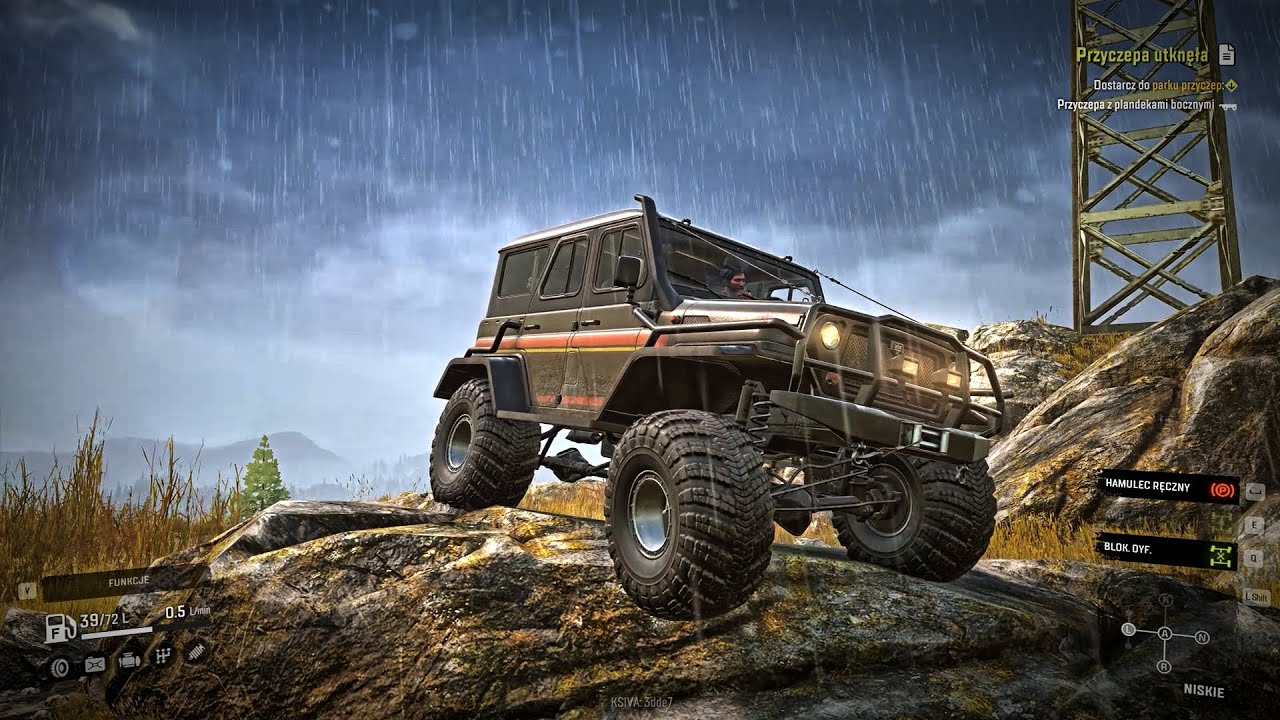 Gramy w OFFROAD czyli SnowRunner w TERENWIZJI