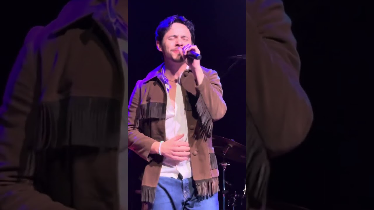 David Archuleta at Gramercy Theatre with Dulce Amor on October 16, 2025.