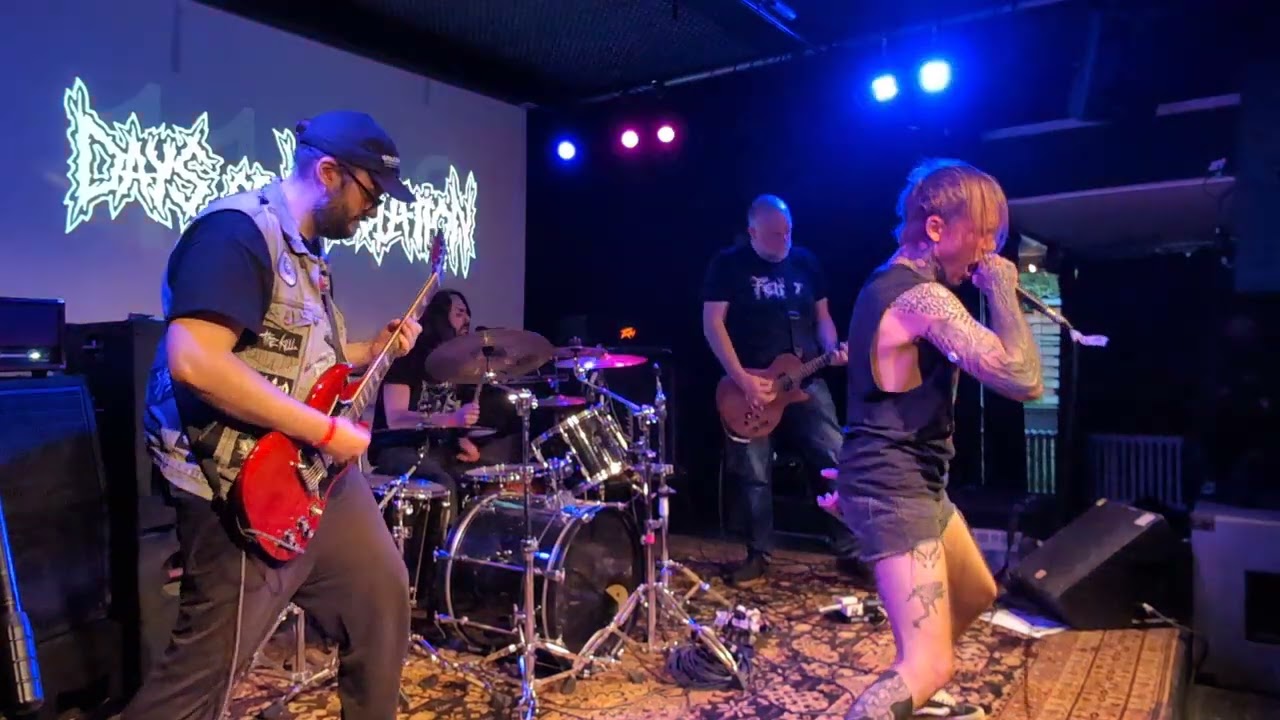DAYS OF DESOLATION (Belgium) Live at Dräschfeschd Hamburg 2025