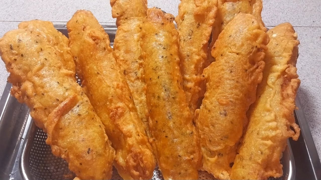 Chuối Chiên - Cách Pha Bột Chiên Chuối Giòn Xốp Từ Bột Gạo Rất Ngon