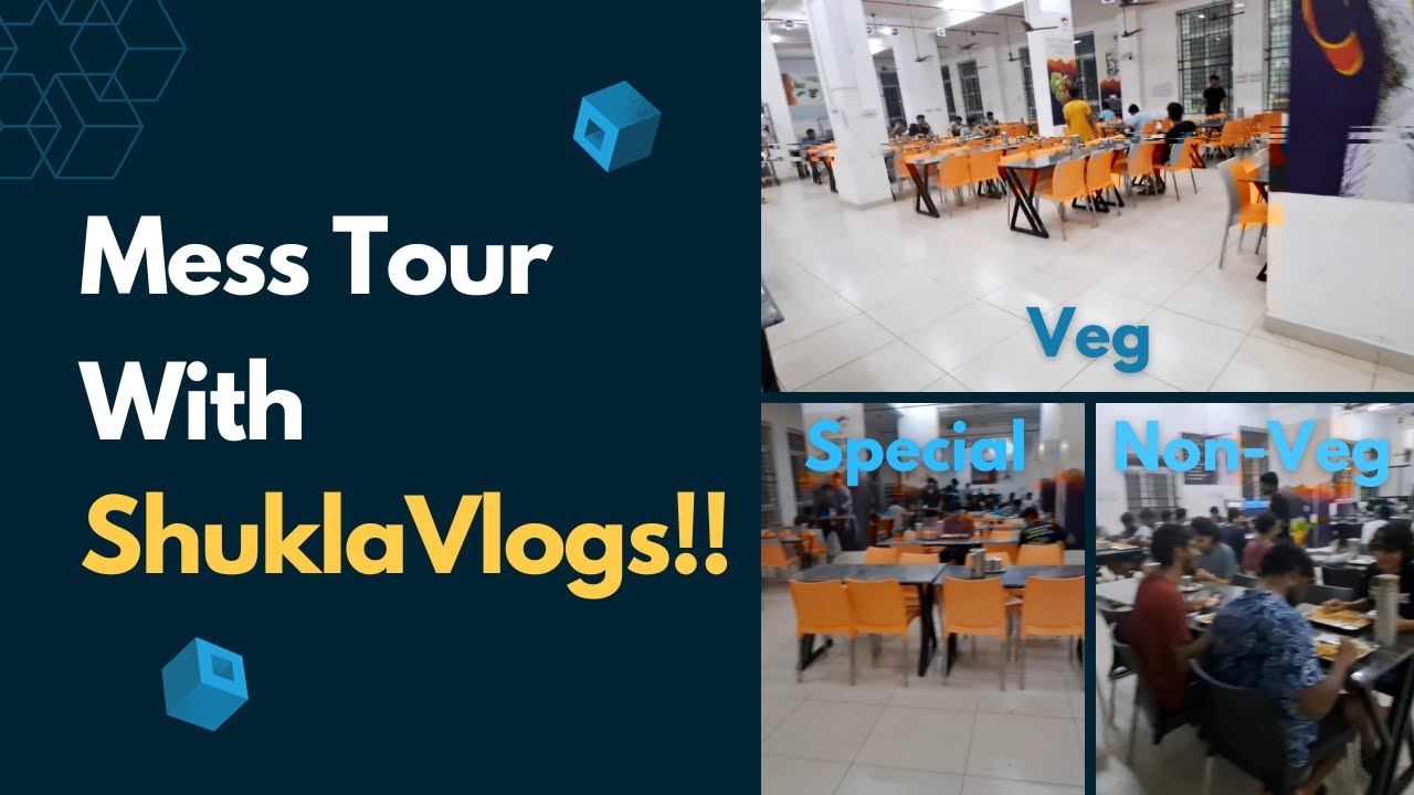 Mess Tour!! | Veg, Non-Veg, Special Mess and Food Park | VIT Chennai #engineering #mess