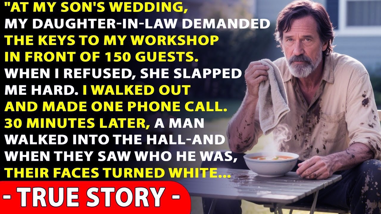 My daughter-in-law punched me and demanded property at my son's wedding so I... True Story