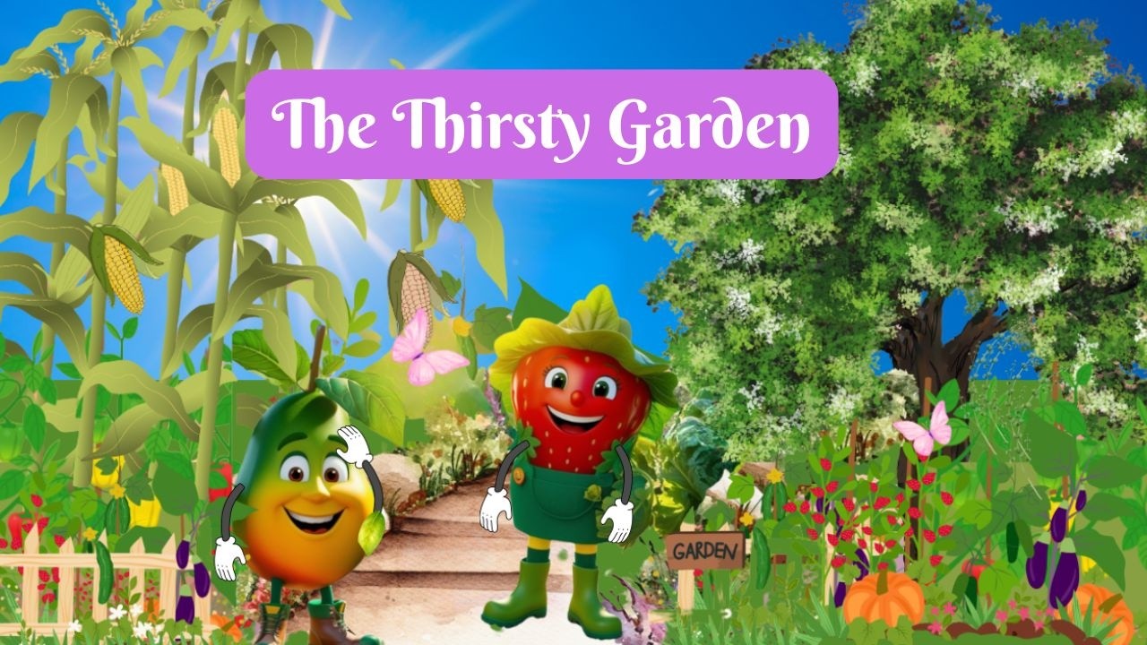 The Thirsty Garden and the Great Water Plan | Bedtime Story for Kids