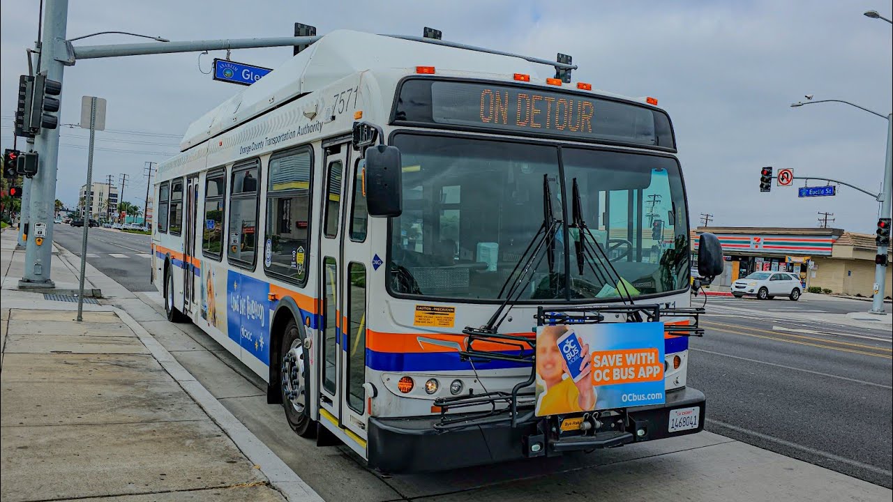 OCTA 2008 New Flyer C40LFR #7571
