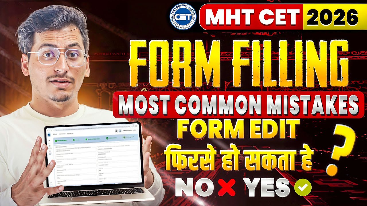 MHT CET 2026 Application Form Biggest Mistake🛑|Category Students Don’t Apply in OPEN Category❌