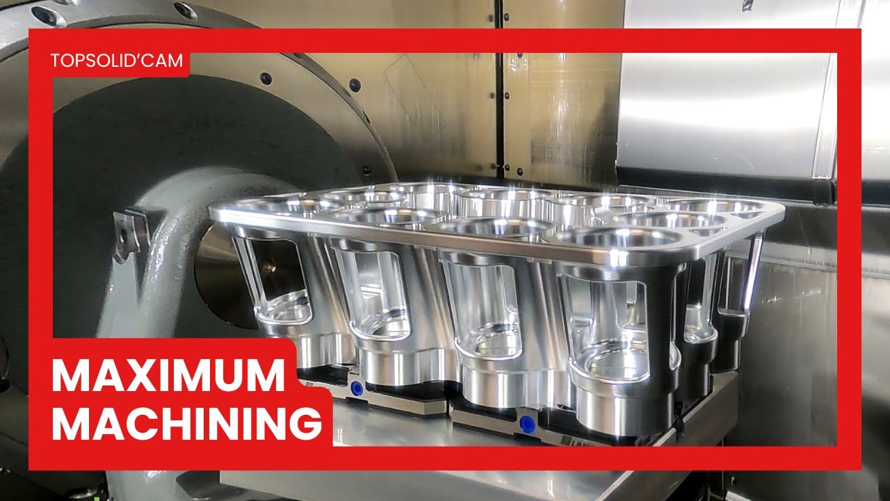 Usinage Maximum : Usinage d’un Porte-Bouteille avec TopSolid'Cam