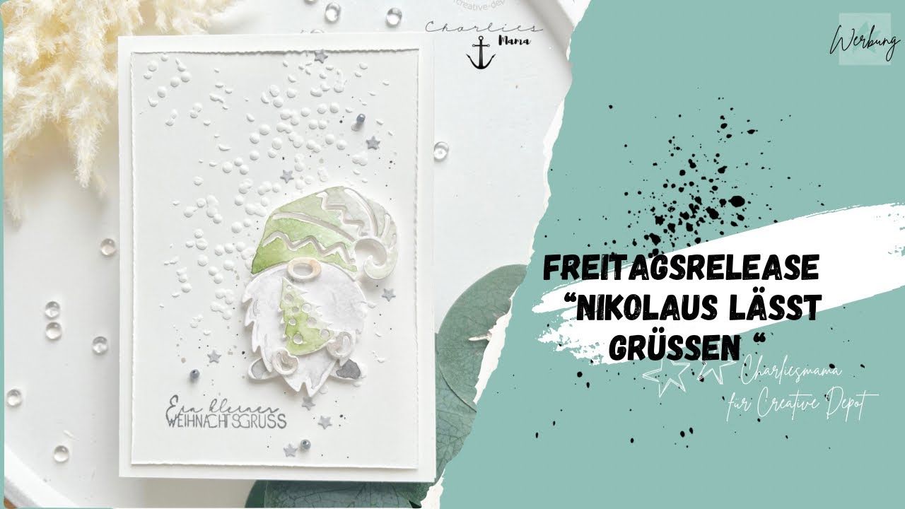 Freitagsrelease bei Creative Depot „Nikolaus lässt grüßen“ | Verpackungsstanzen |Karteninspirationen