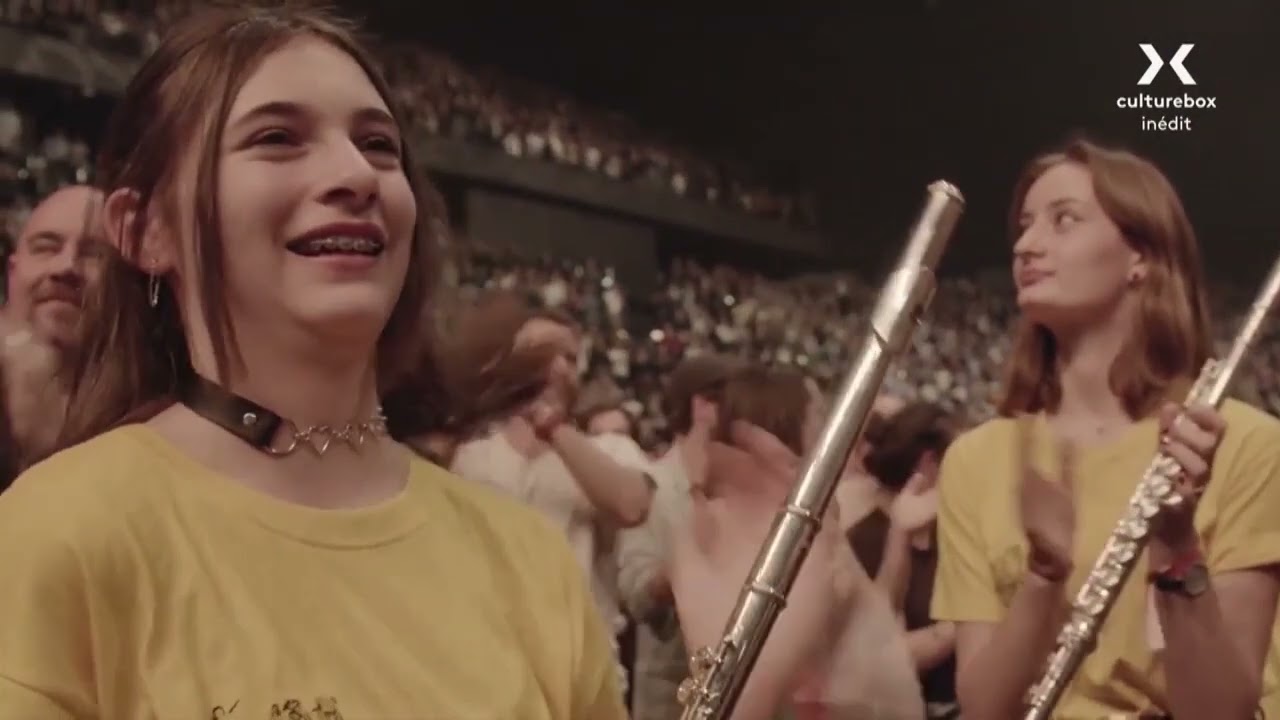 classe orchestre Gorron  - Concert Bercy - Ibrahim Maalouf - 2022