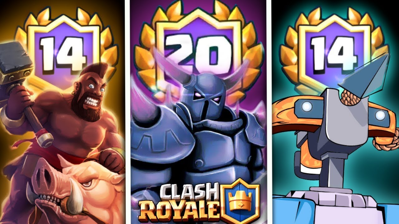 ¡¡ LOS 3 MEJORES MAZOS PARA "GANAR EL DESAFIO DE LAS 20 VICTORIAS" !! - Clash Royale [XHEO]