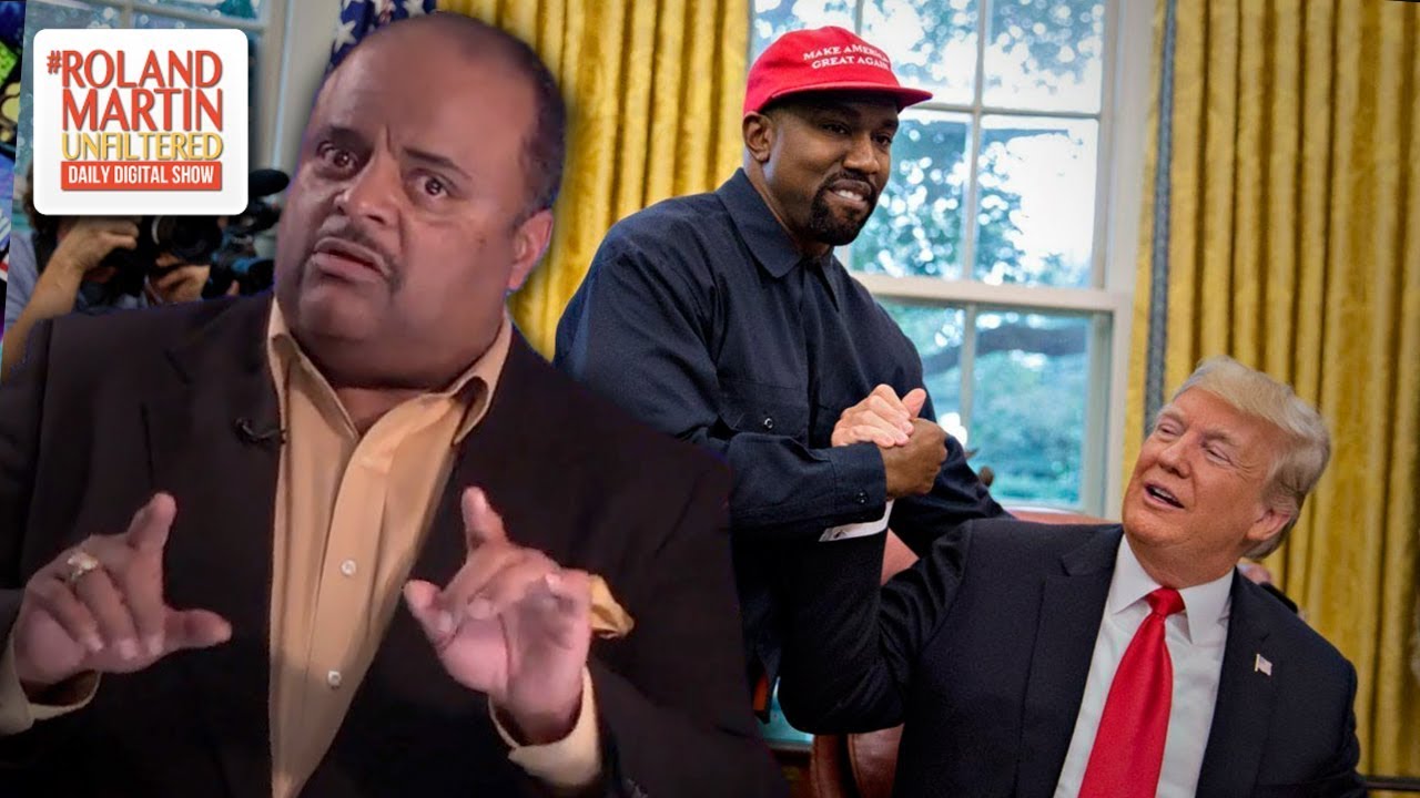 Roland Martin Deconstructs Kanye West's Wild Rambling Rant At The White House