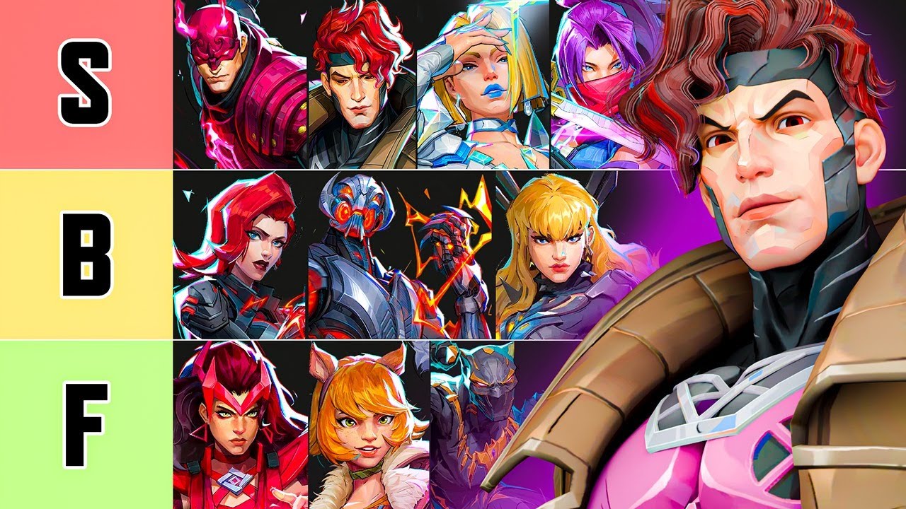 ЛУЧШИЕ ГЕРОИ 5-ГО СЕЗОНА (*НОВЫЙ* СПИСОК УРОВНЯ MARVEL Rivals)