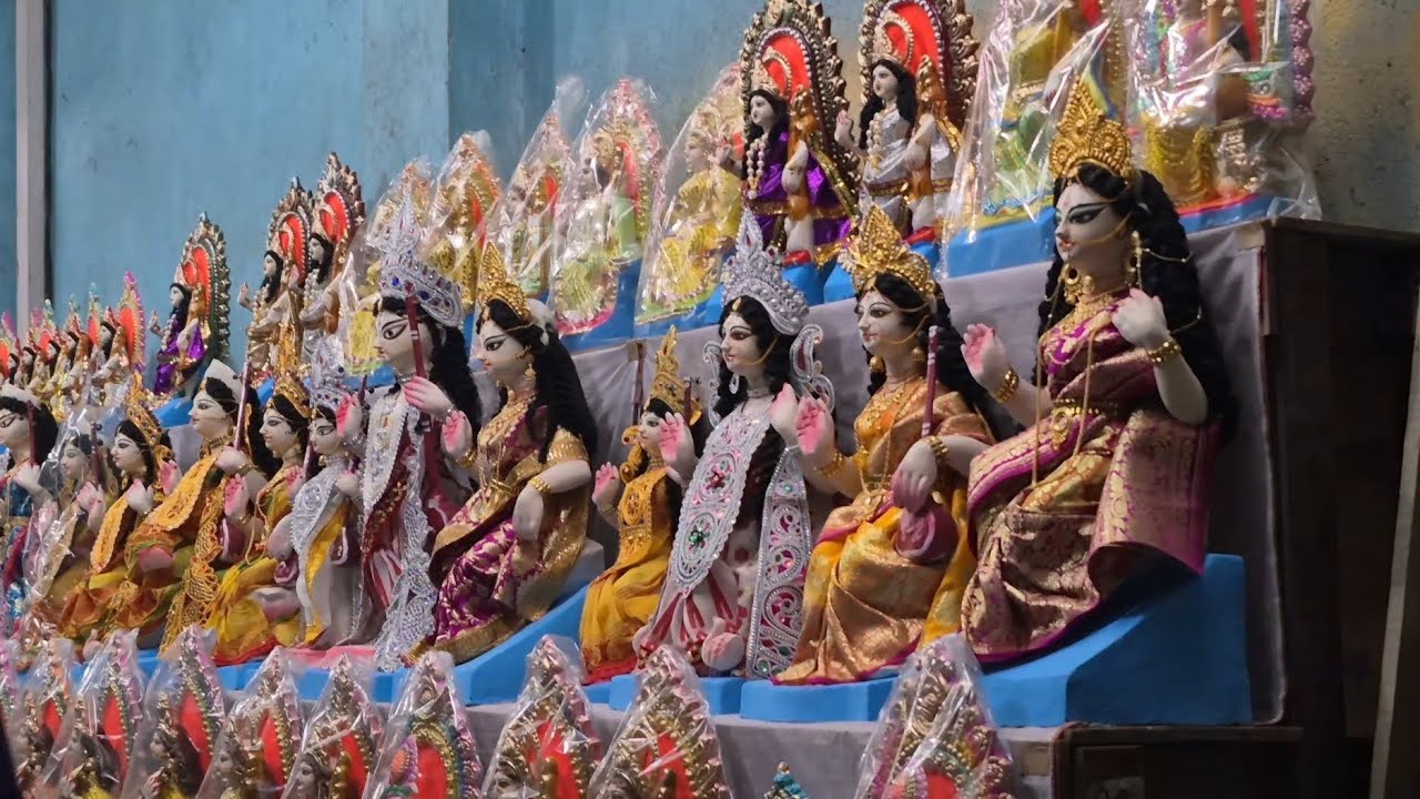 মহাভদ্রা ফিরছেন🪷 #kumartuli #saraswatipuja2026 #basantpanchami 
