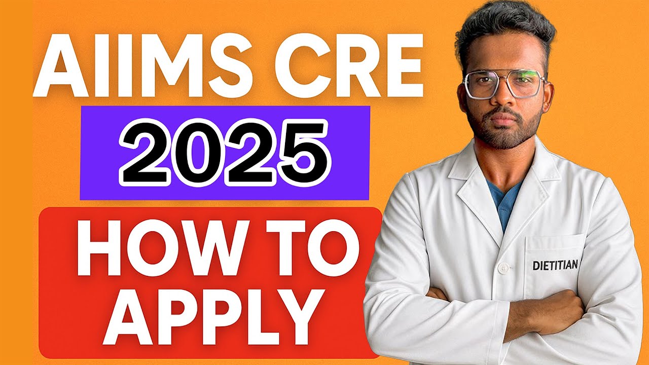 AIIMS CRE 2025 Dietitian Vacancy | Eligibility, How to Apply, Salary, and Exam Details Explained