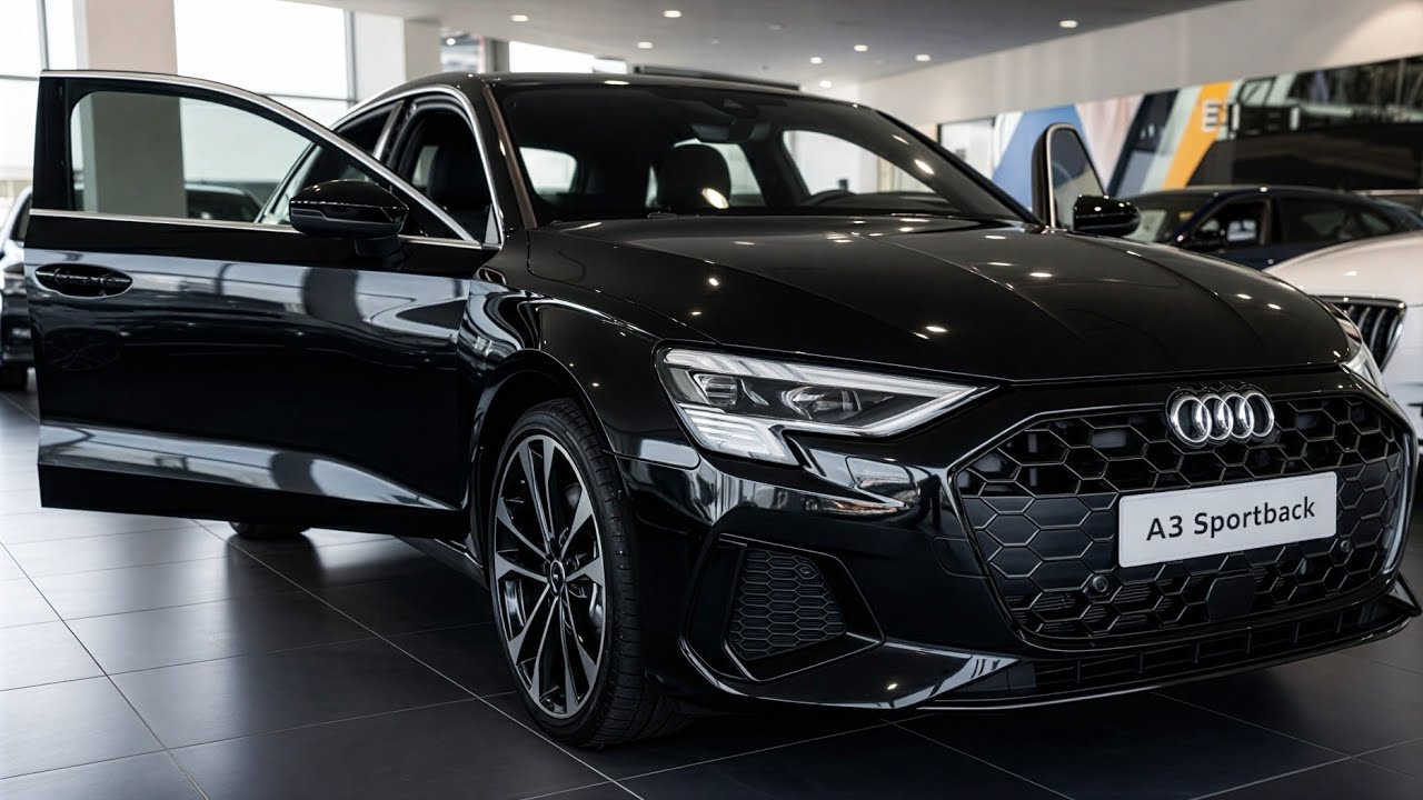 Nya Audi A3 2026 full recension design teknik och pris på svenska