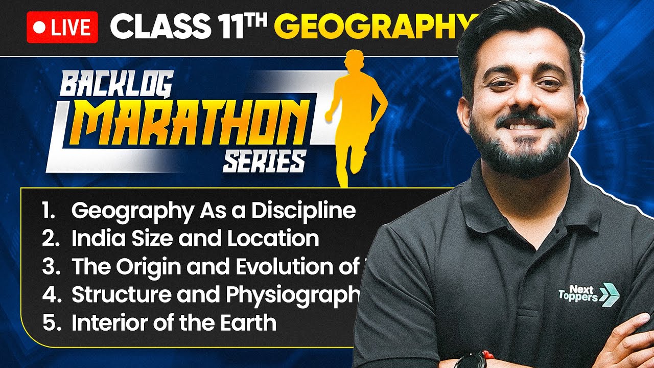 Class 11 Geography | Backlog Marathon | Class 11 Geography Revision | CBSE 2026