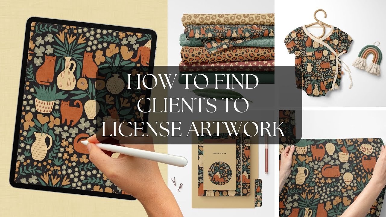 Class Intro: How to find clients to license artwork
