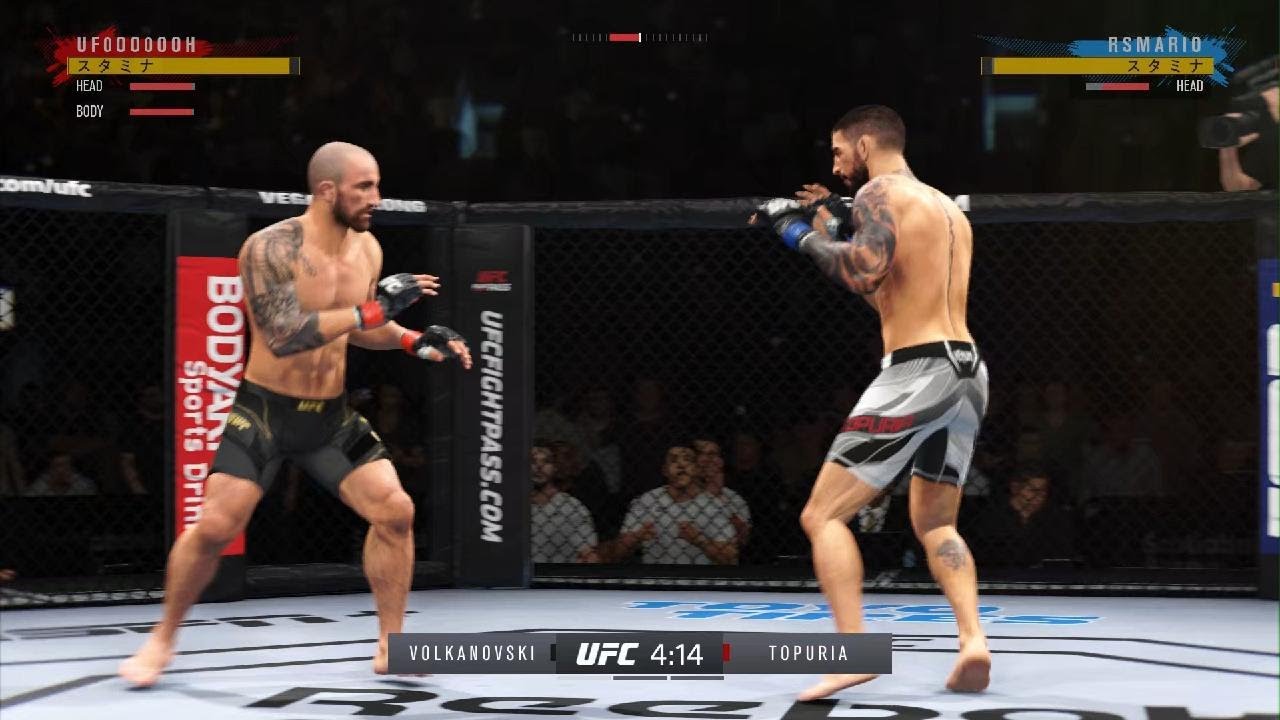 EA SPORTS UFC 4 vs RSmario